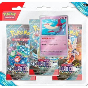 Pokémon Stellar Crown 3 Pack Blister Latias