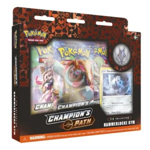 Pokémon Champion's Path Hammerlocke Gym Pin Collection